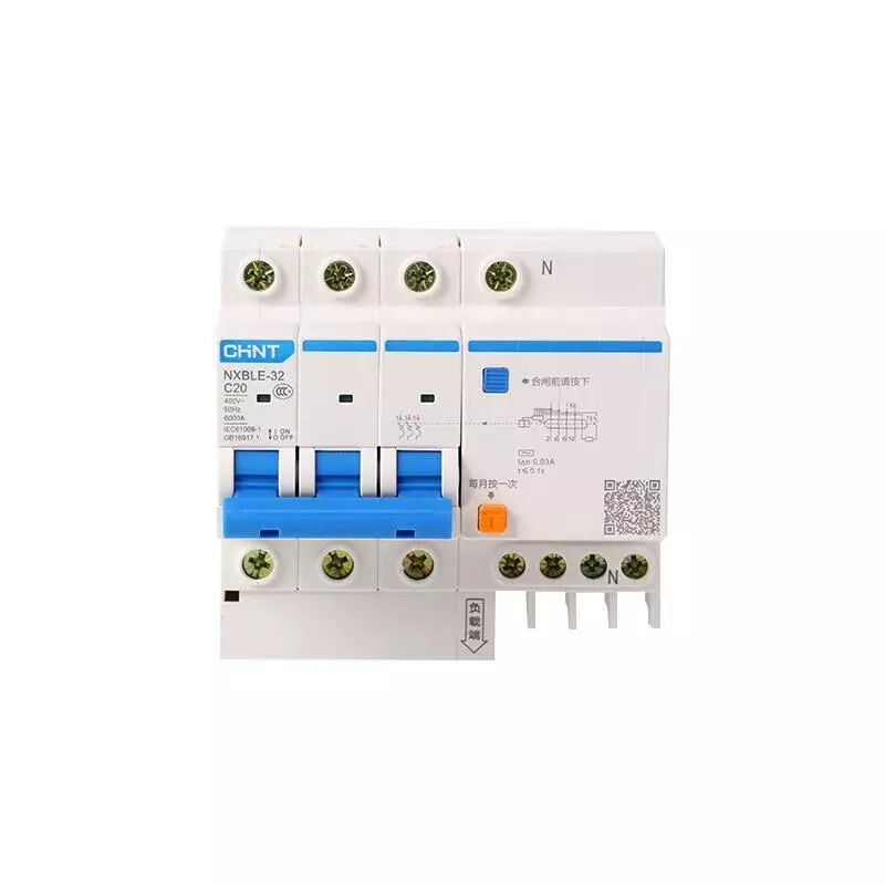 NXBLE-32 3P+N C20 30mA 6kA